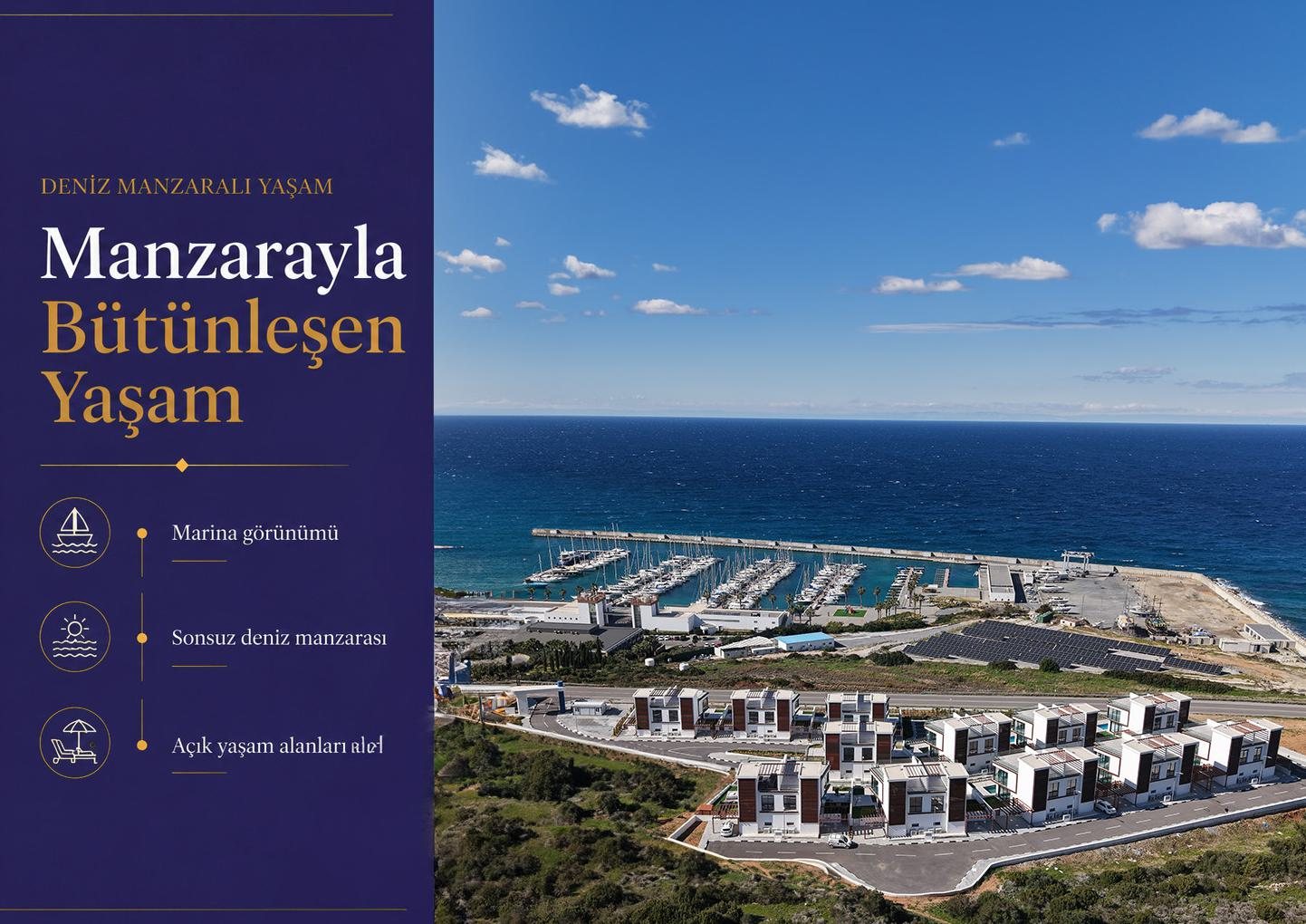 Akol Marine - Deniz ve marina manzarası