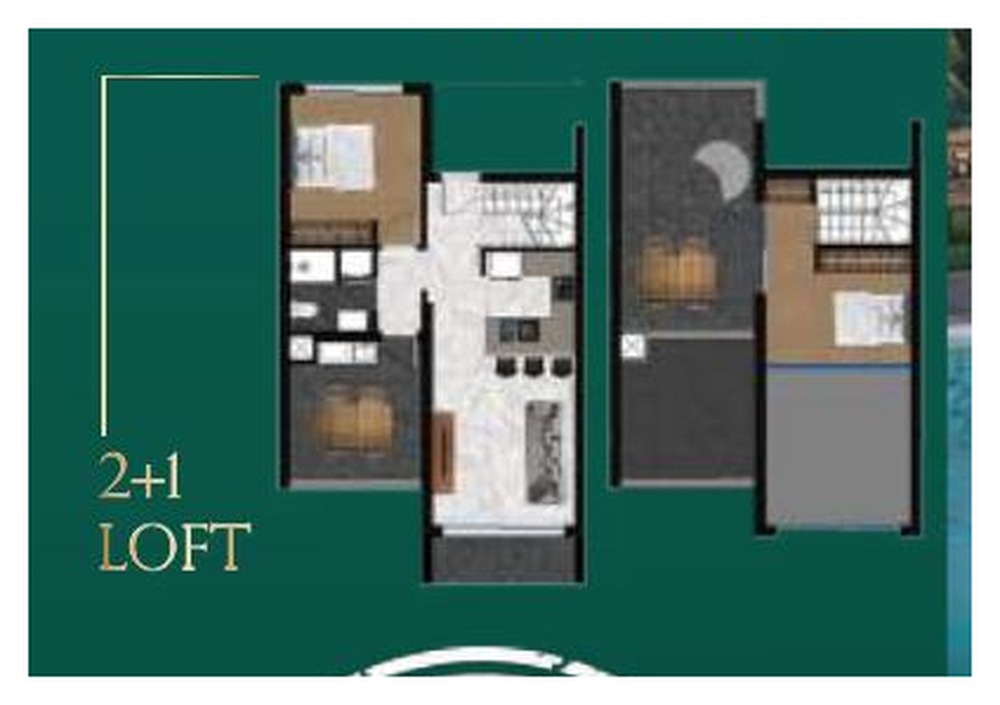Elysian Ayfilon 2+1 Loft - frontend.project_detail.floor_plan