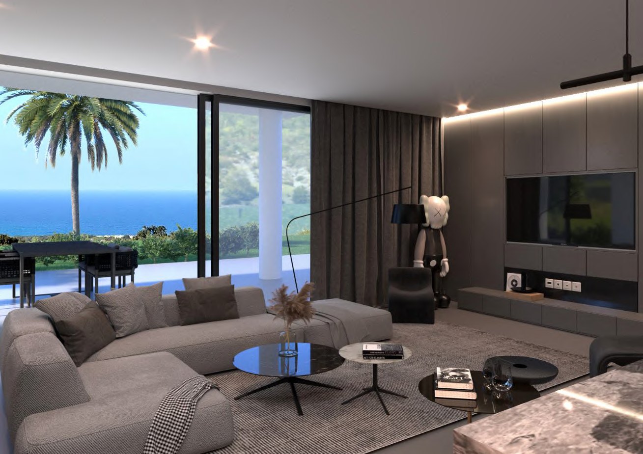 Esentepe Exclusive - Deniz manzaralı salon