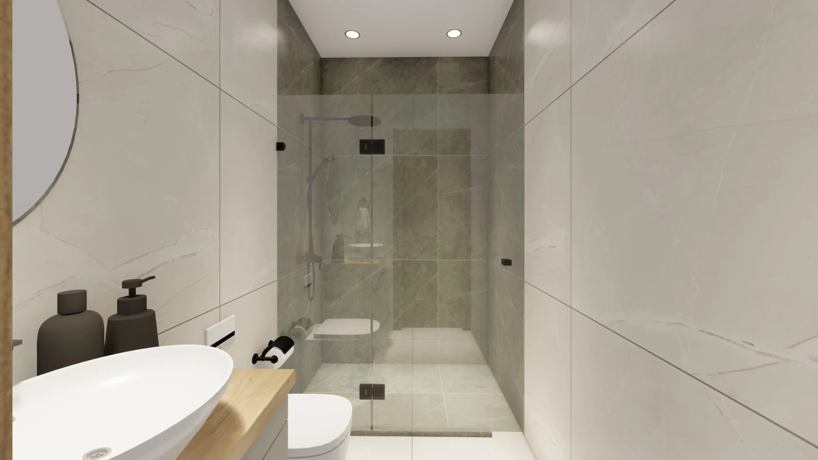 Habitat Premium Arkın stüdyo bahçe banyo
