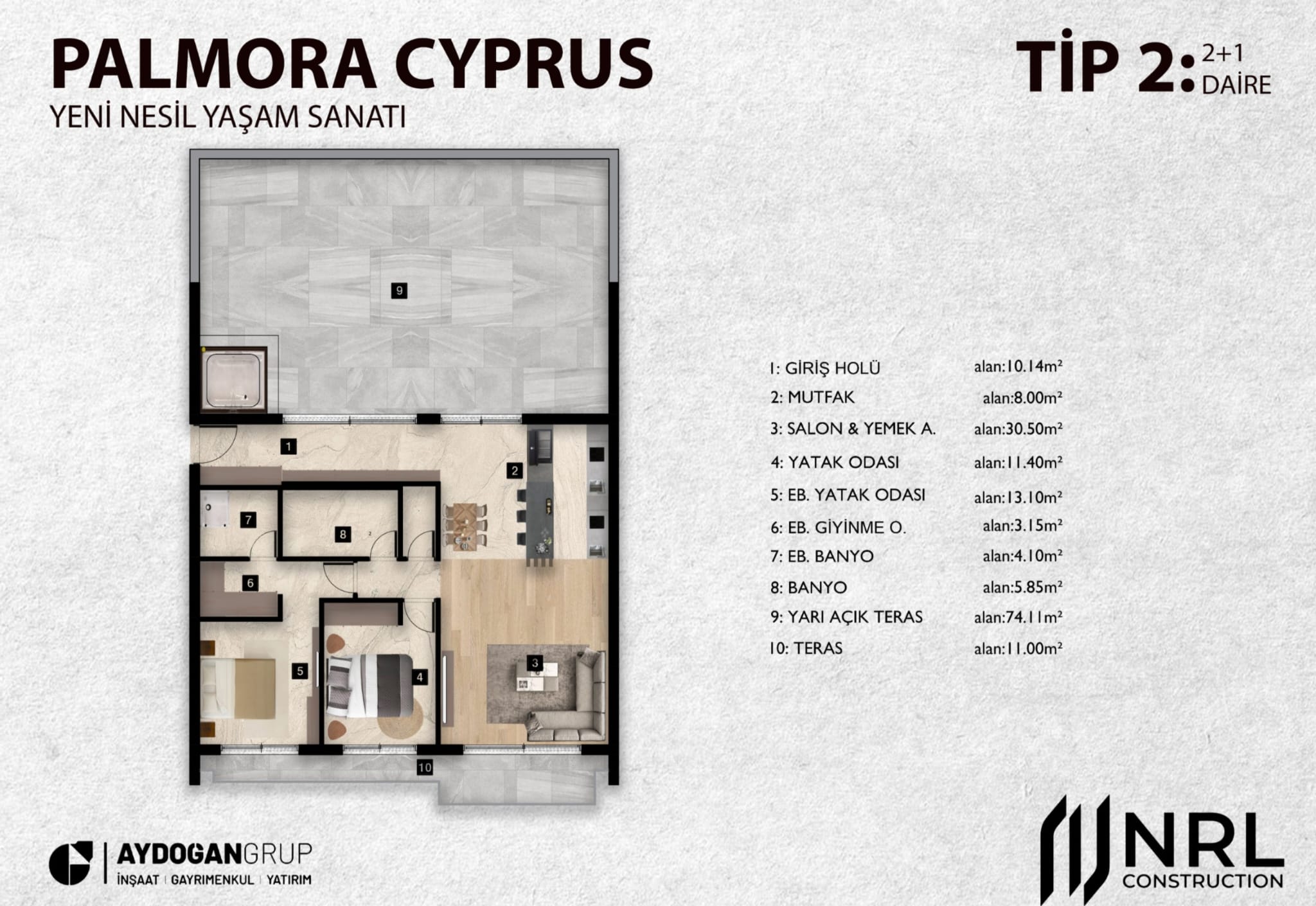 2+1 Penthouse - frontend.project_detail.floor_plan