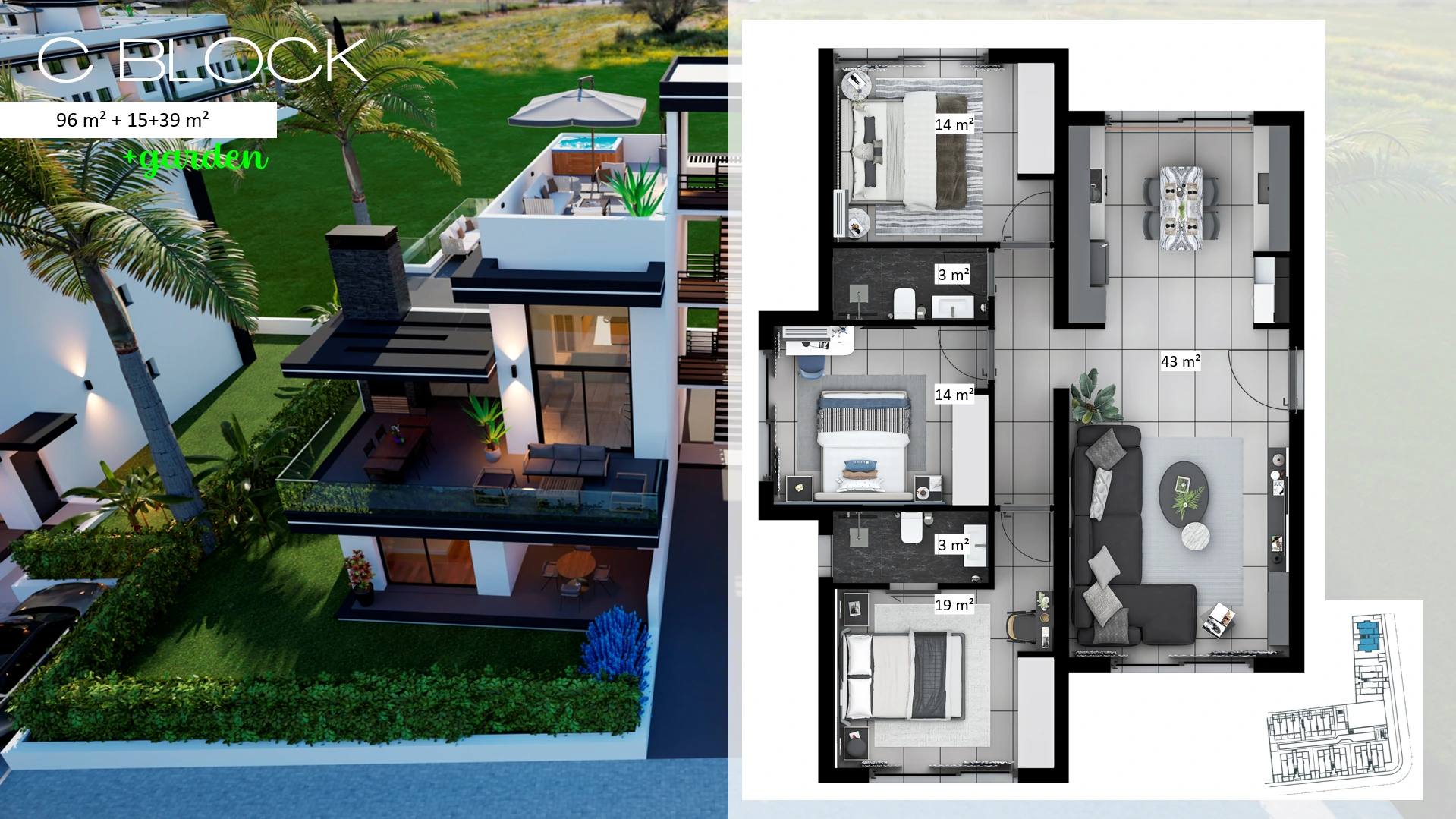 3+1 Bahçe Katı - frontend.project_detail.floor_plan